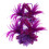 4Pcs Fascinator Headband 2Pcs Bohemia Hoops Violet 1