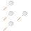 4Pcs Stainless Steel Fine Mesh Strainer Colander Ladle 9