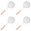 4Pcs Stainless Steel Fine Mesh Strainer Colander Ladle 7