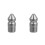 2Pcs 3/8 Male Thread Stainless Steel Sewer Nozzle For Pressure Washer 9