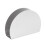 2Pcs Vertical Semicircle Tissue Dispenser Stainless Steel Napkin Holder 1