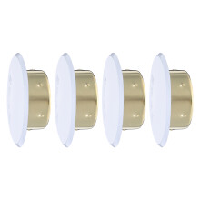 12 Pcs Fire Sprinkler Covers Plate - Flat Round Ceiling Cap