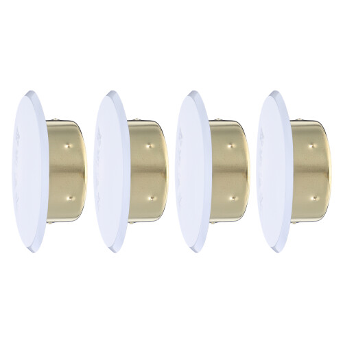 12 Pcs Fire Sprinkler Covers Plate - Flat Round Ceiling Cap