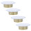 12 Pcs Fire Sprinkler Covers Plate - Flat Round Ceiling Cap 3