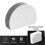 2Pcs Vertical Semicircle Tissue Dispenser Stainless Steel Napkin Holder 10