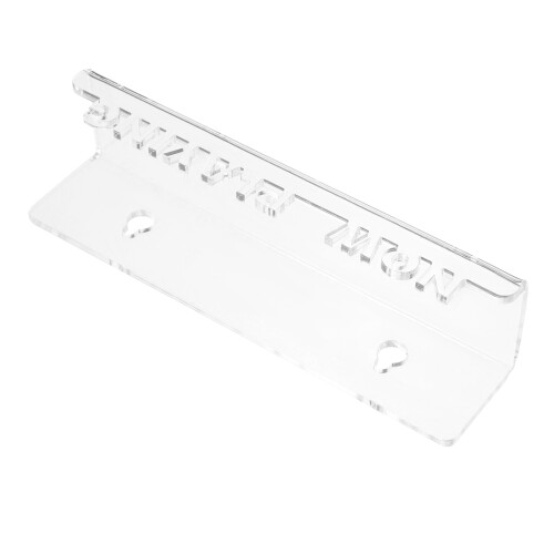 4Pcs Clear Acrylic Vinyl Record Wall Mount Shelf Storage Stand 2