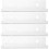 4Pcs Clear Acrylic Vinyl Record Wall Mount Shelf Storage Stand 10