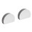 2Pcs Vertical Semicircle Tissue Dispenser Stainless Steel Napkin Holder 4