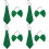 4 Sets Decorative Bow Tie Party Necklace For Men St Patrick'S Day 7