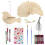 5 Sets Wood Wind Chime Making Material Colorful Tubes Diy 1