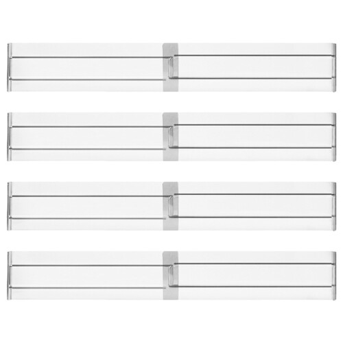 12 Pcs Flexible Drawer Divider Board Retractable Separator Tool