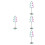 4Pcs Stainless Steel Christmas Tree Card Holder Display Stand 10