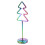4Pcs Stainless Steel Christmas Tree Card Holder Display Stand 3