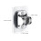 6Pcs Self-Adhesive Shower Holder For Handheld Shower Head 3