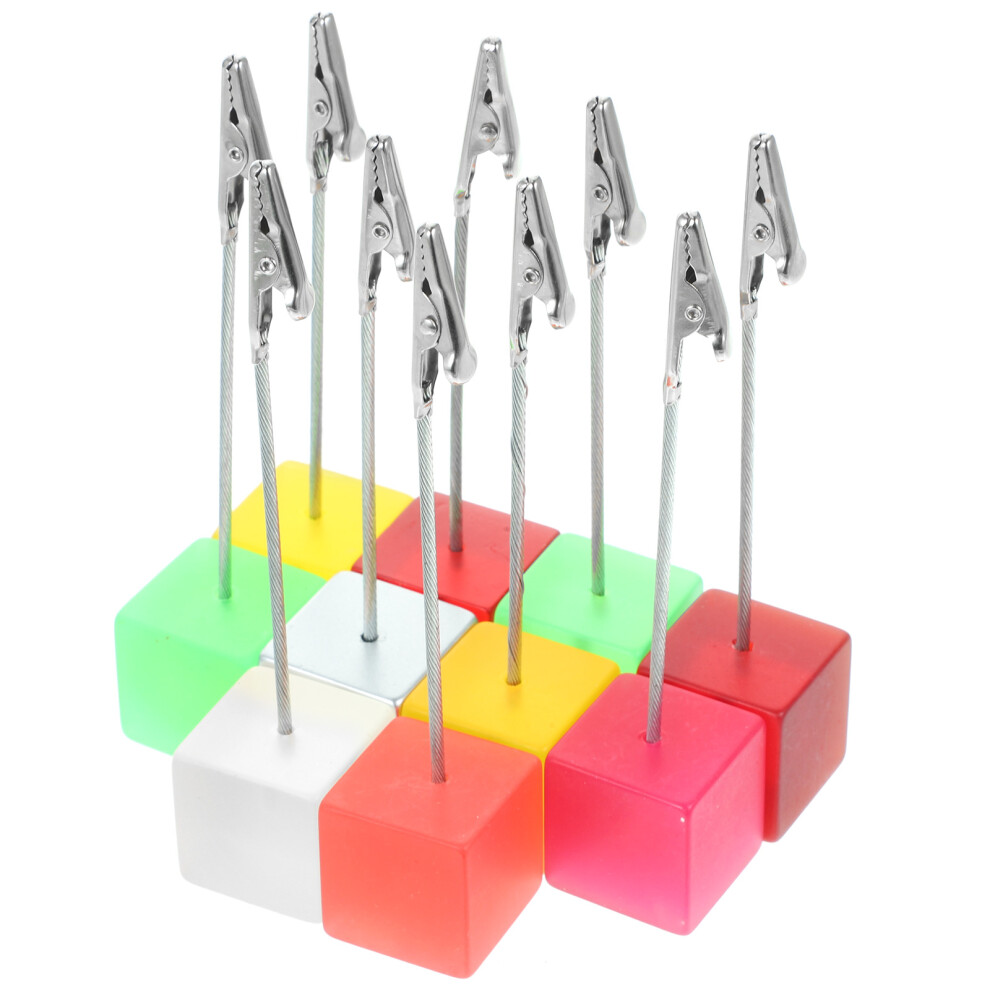 40 Pcs Desktop Picture Holders Photo Clip Stand Paper Name Card Stands-image-OPC-PKZXXSQ-NEW