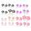64 Pcs Creative Toe Nail Polish Separators Pedicure Spacers 4