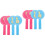 8 Pcs Thumb Up Down Paddles Reusable Voting Board for Classroom 4