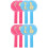 8 Pcs Thumb Up Down Paddles Reusable Voting Board for Classroom 5