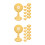 12Stk Metall Anstecknadeln Schmuck 7