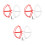3 Sets Leg Tripod Protection Ring Propellers Camera Lens Cover 9