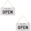 2Pcs Open Closed Sign For Business Use 8