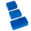 6Pièces Brosse Auto Multiusage Eva Bleu Pour Nettoyage 2