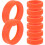 8St Caster Beschermhoes Vouw Rubber 2