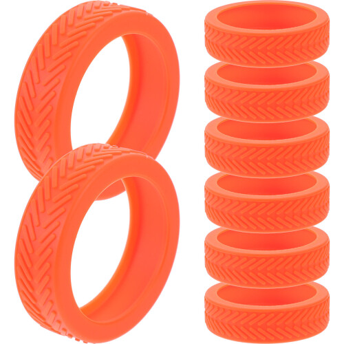 8St Caster Beschermhoes Vouw Rubber 1