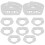 10 Stuks Transparante Plastic Voor Vissen 1