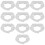 10 Stuks Transparante Plastic Voor Vissen 9