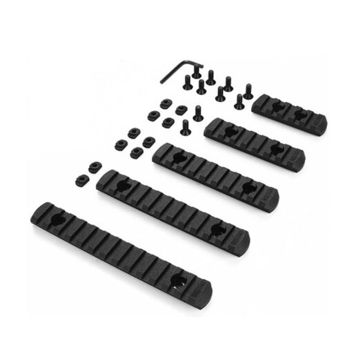 Nylon Picatinny Rail Section Accessory Set
