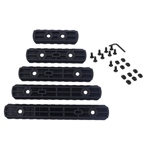 Nylon Picatinny Rail Section Accessory Set 2