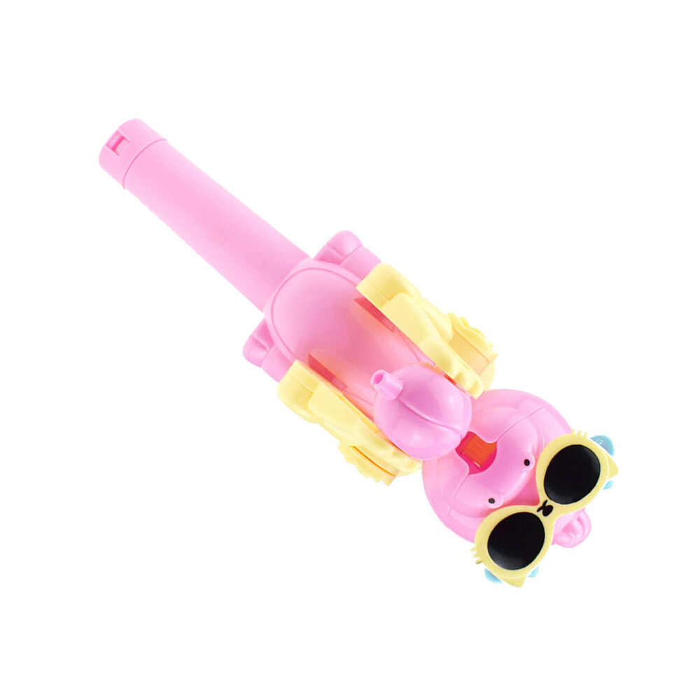 Pink Cute Animal-Shaped 21Cm Plastic Lollipop Robot Holder For Boys & Girls Dinosaur