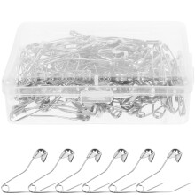Schmuckherstellung Gebogene Sicherheitsnadel 1,5x0,3 Zoll