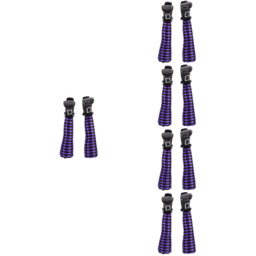 5 Paar Halloween Körperteil Außenbereichschmuck 2