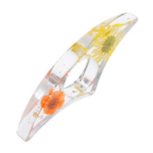 Getrocknete Lesezeichen Frau 8,50x3,50x0,90cm Transparent