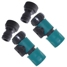 1 Set 4-Teilig Kunststoff Schnellverbinder Mit Innengewinde
