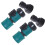 1 Set 4-Teilig Kunststoff Schnellverbinder Mit Innengewinde 5