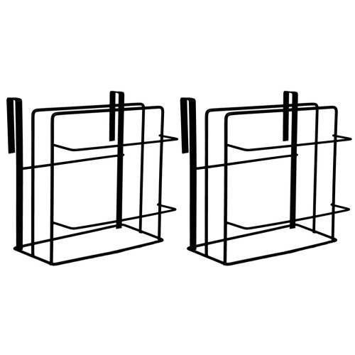 2 Handtuchhalter Gitter Für Innenseite Schranktür Über