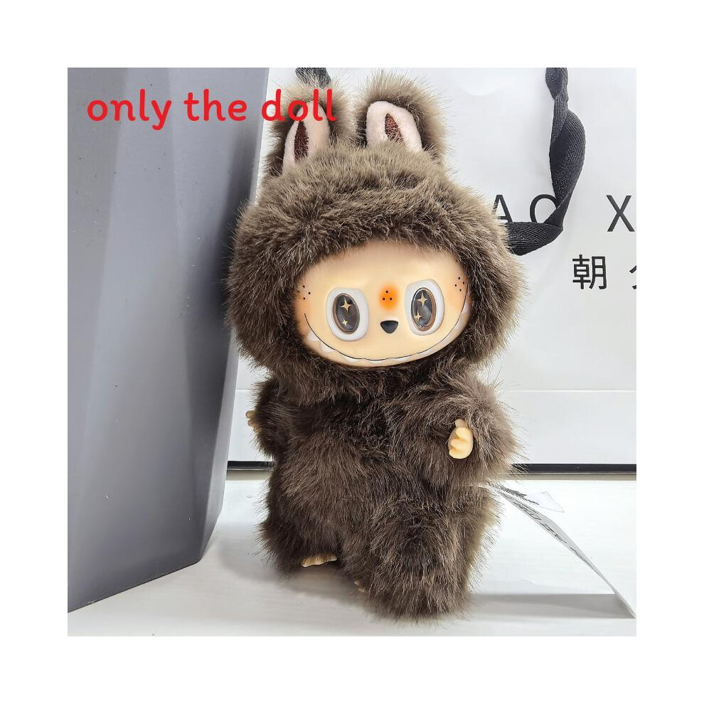 (Brown) Plush Pvc Zimomo Animal Doll With Pp Cotton Filling For Collectors Kids And Brown