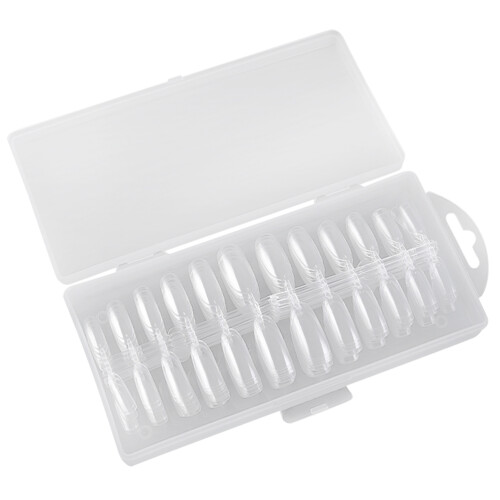 2 Boxes Creative Safetraceless Ultra-Thin Nail Lengthening Ellipse Patch