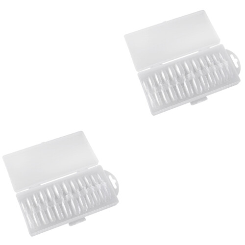 2 Boxes Creative Safetraceless Ultra-Thin Nail Lengthening Ellipse Patch 2
