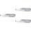 3Pcs Kitchen Desk Receipt Holder Slide Rack 6