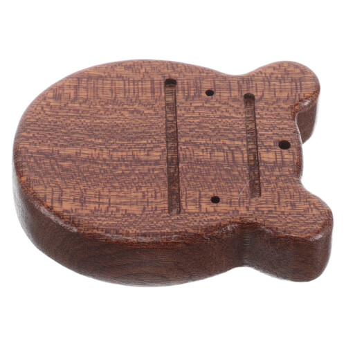 4Pcs 8 Key Solid Wood Bottom Plate Replacement For Kalimba Thumb Piano 2