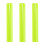3Pcs Pu Gloss Heat Transfer Vinyl Roll Fluorescent Green 4