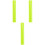 3Pcs Pu Gloss Heat Transfer Vinyl Roll Fluorescent Green 3