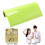 3Pcs Pu Gloss Heat Transfer Vinyl Roll Fluorescent Green 11