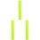 3Pcs Pu Gloss Heat Transfer Vinyl Roll Fluorescent Green 2