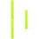 3Pcs Pu Gloss Heat Transfer Vinyl Roll Fluorescent Green 7