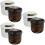 6 Pcs Ceramic Stew Pot Soup Bowl Egg Steaming Cup Food Container 9